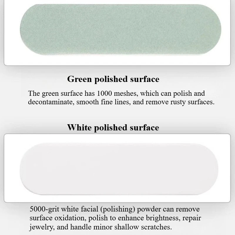 قضبان تلميع إصلاح المعادن، قضبان تلميع الفضة والنحاس، إزالة التلوث وإزالة الصدأ، شرائط ورق الصنفرة #4