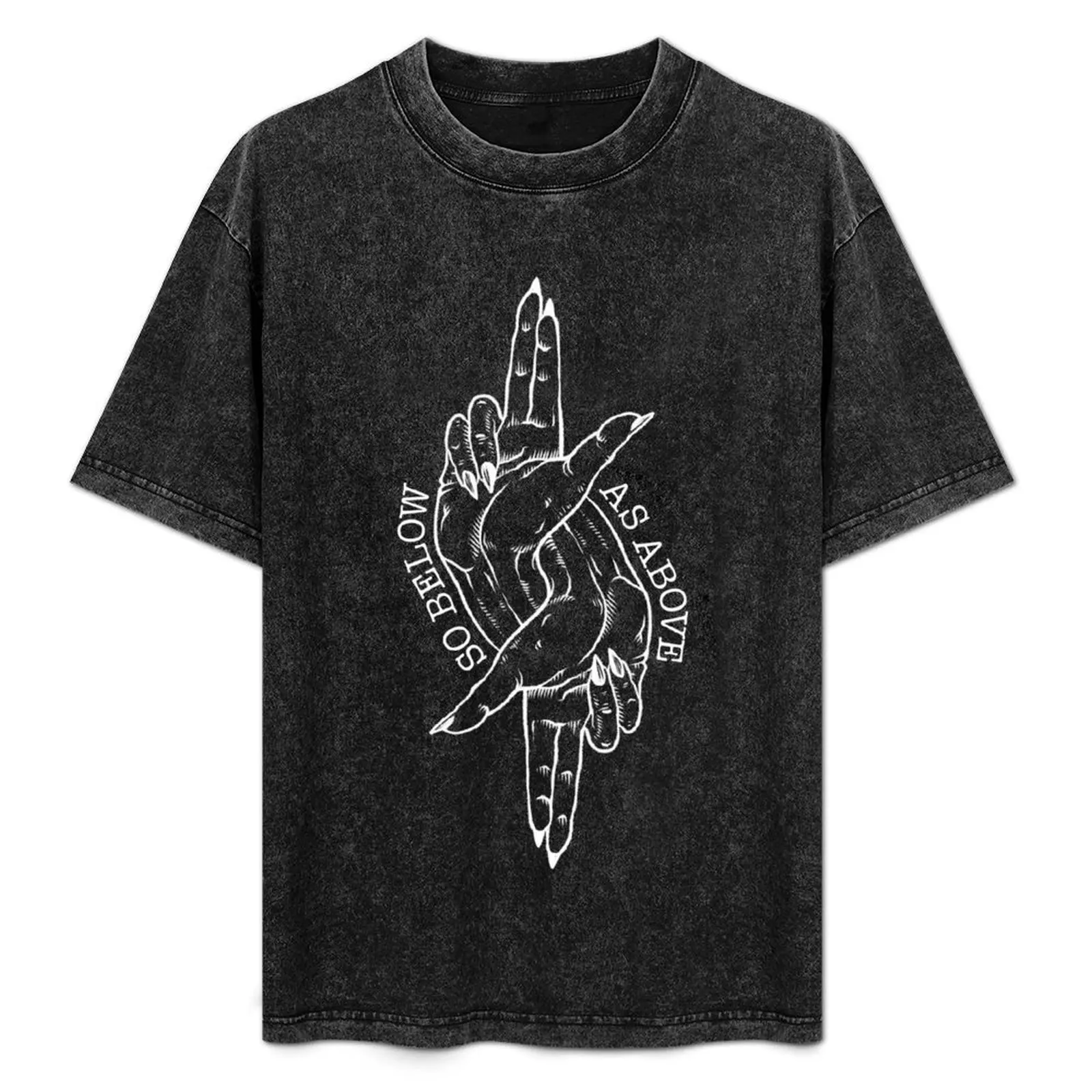

As Above So Below T-Shirt kawaii clothes customizeds workout shirts for men