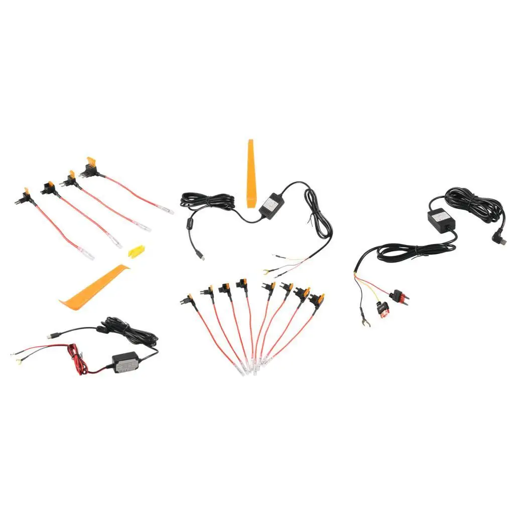 Dash Cam Hardwire Kit Step Down Cable Type C Stable DC Output Wiring Kit for Car Vehicle Parking Observation