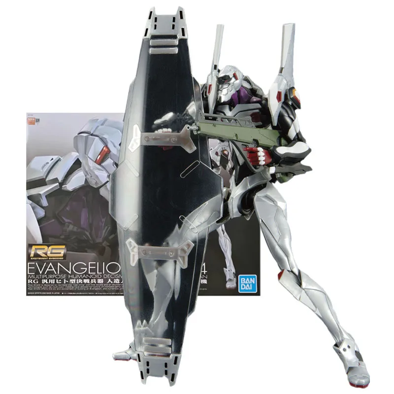 

Bandai Genuine Figure EVA Model Kit Anime Figure RG Evanglion Unit-04 Mobile Suit Collection Model Action Figure for Boys Toys