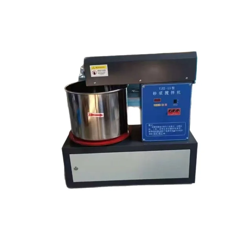 Vertical 15-liter mixer for mixing cement mortar for supplying laboratory