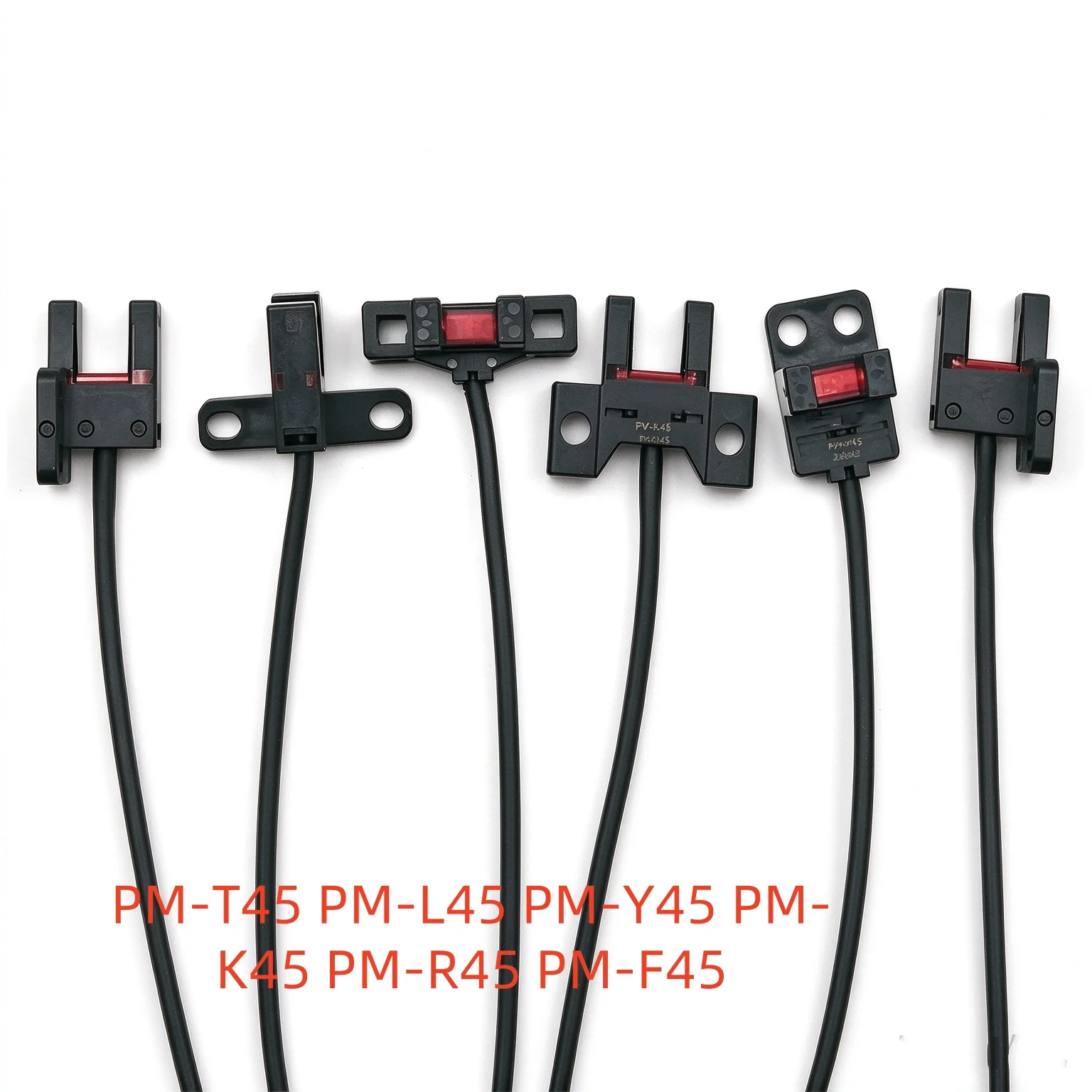 PM-T45 PM-L45 PM-Y45 PM-K45 PM-R45 PM-F45 U-shaped Photoelectric Sensor Slot Type Photoelectric Switch With Cable