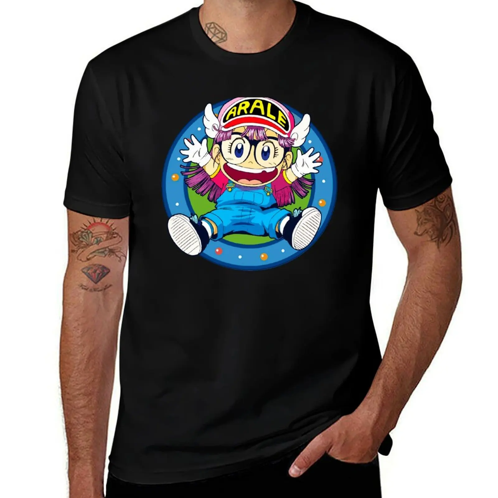 Arale Norimaki - Dr. Slump T-Shirt Street Art Print Tee Shirt T-Shirt