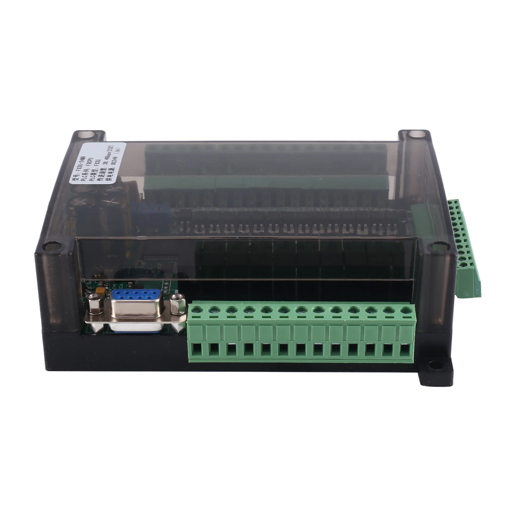 FX3U-24MR PLC Industrial Control Board 14 Input 10 Output 6AD 2DA with 485 Communication and RTC(A)