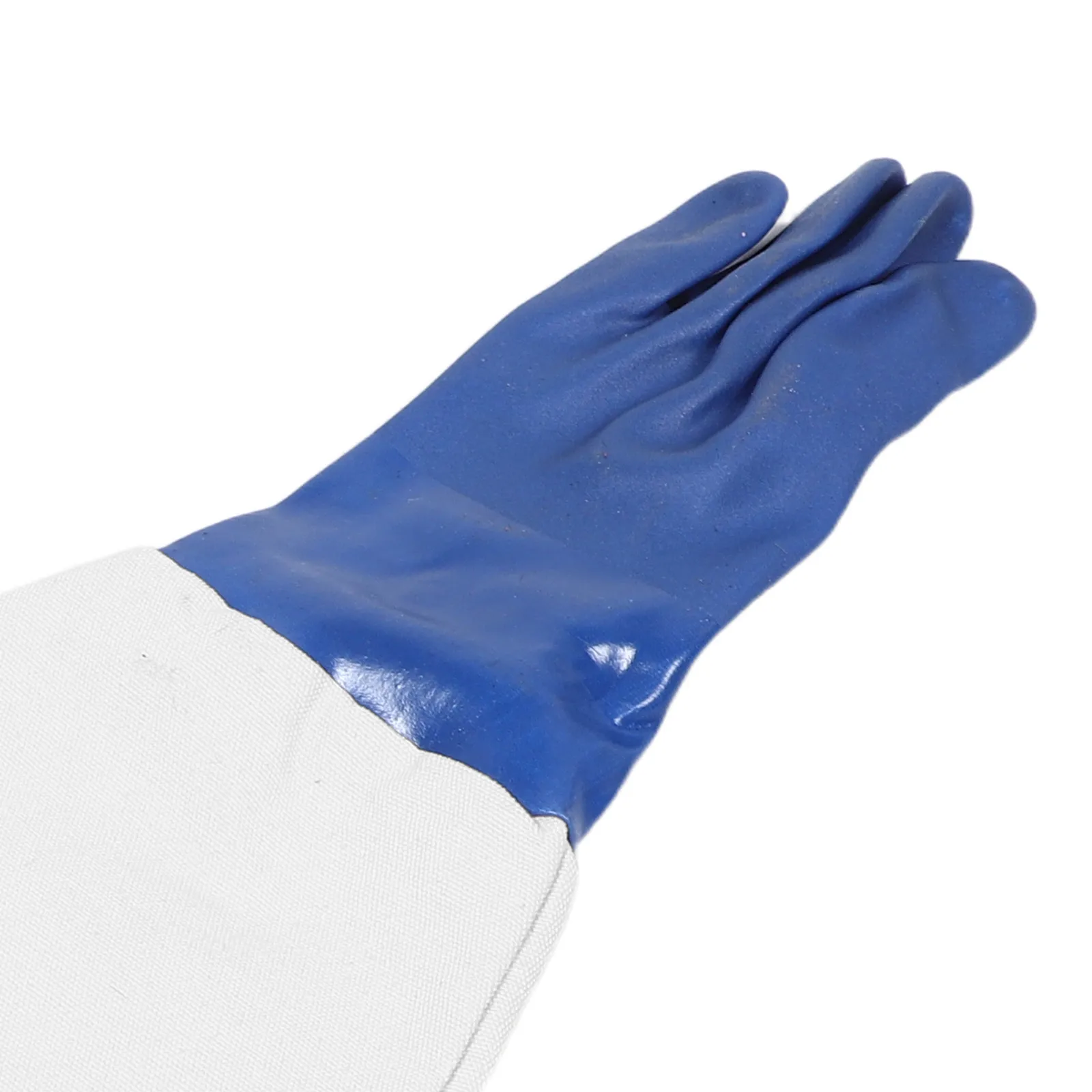 Sandblasting Cabinet Gloves Heavy Duty Abrasion Resistant Thickened Rubber Work Gloves Protective Cleaning Sand Removal Workshop