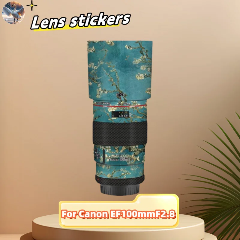 

For Canon EF100mmF2.8 Camera Lens stickers, precision cut wear-resistant protective film, DIY skin