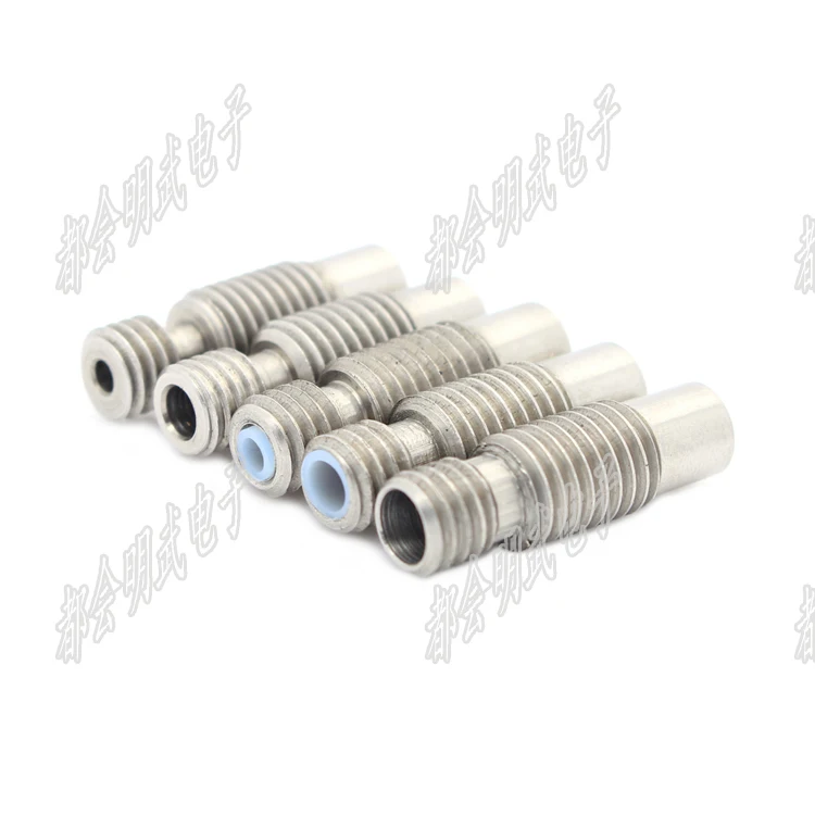 Throat Feeding Tube 1.75mm/3MM Consumables 3D Printer Accessories 3D V6 all-metal Hot End Stainless Steel