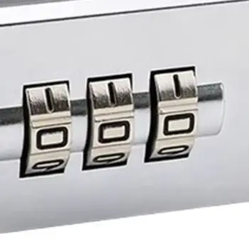 1pcs  Zinc Alloy Cabinet Drawer Lock 3 Digit Mechanical Combination Code Lock With Key Backup For Office Home Storage Security