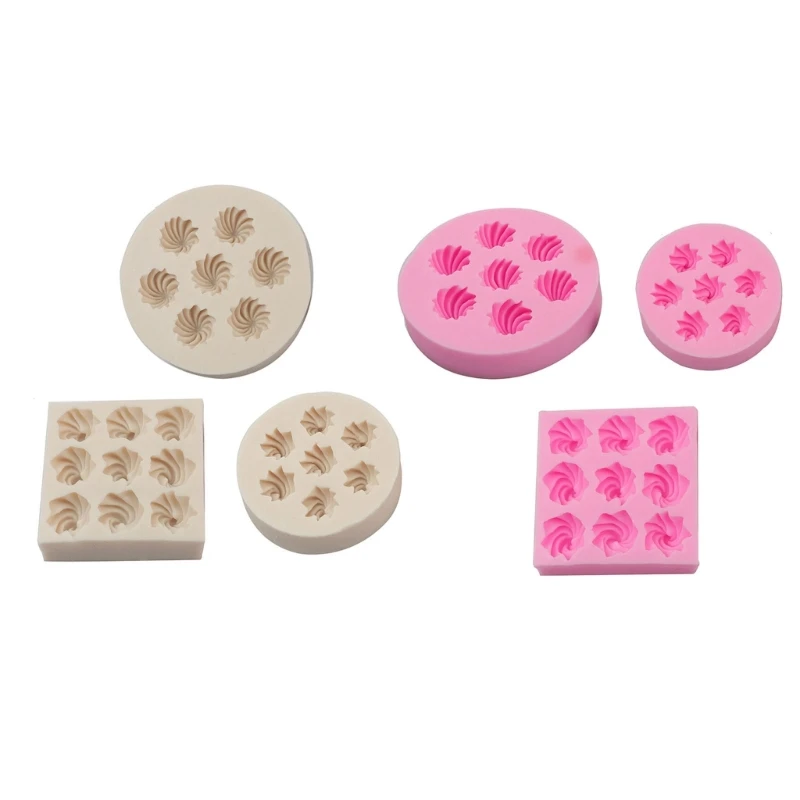 

Mini Cream Mould Pastry Baking Dessert Cake Decorations Silicone Mold Chocolate Accessories Dropship