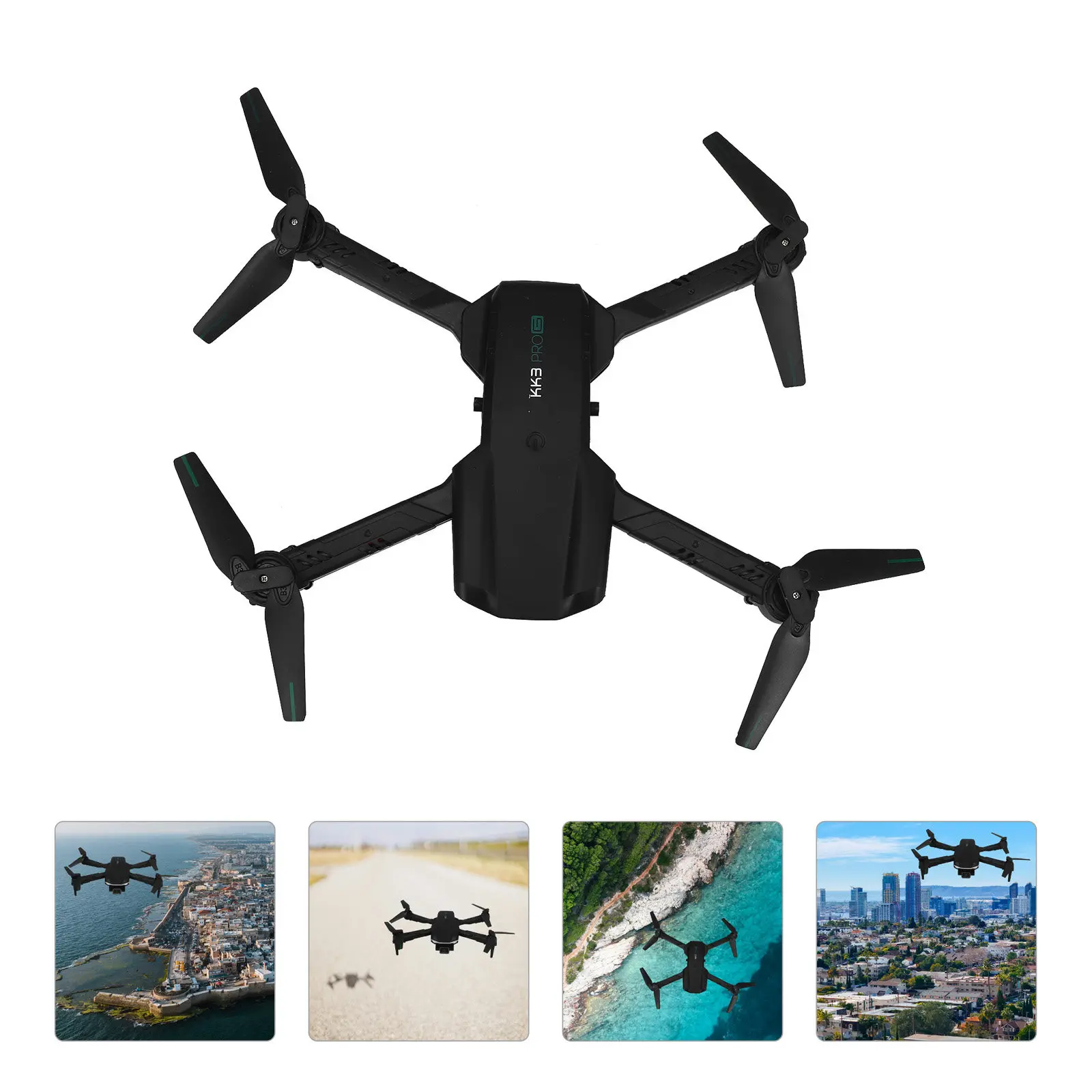 

Compact 4K Drone with Hd Camera Return Hold Folding Rc Quadcopter Remote Control Helicopter Plane