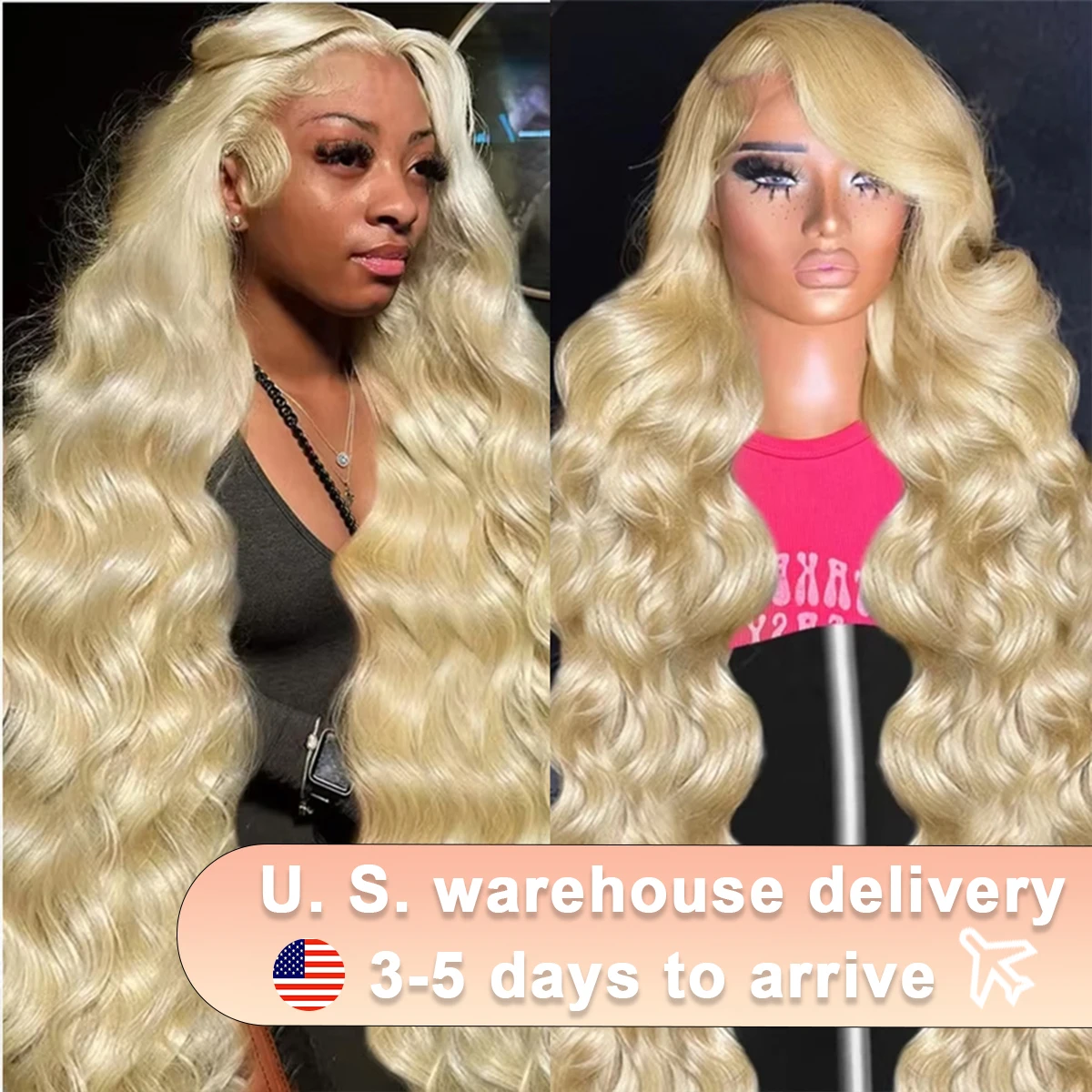 210Density 30 40 Inch 613 Body Wave 13x6 HD Transparent Lace Frontal Wigs Human Hair Brazilian 13x4 Lace Front Wig For Women