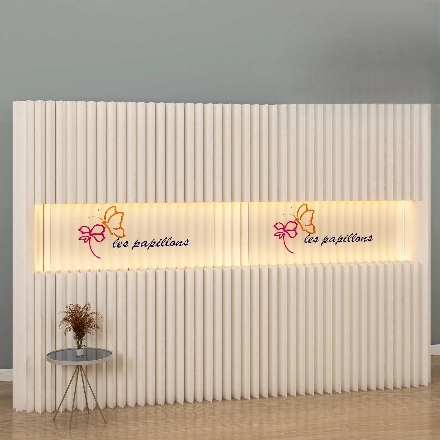 Paper screen partition movable false wall office partition baffle one room becomes two rooms baffle