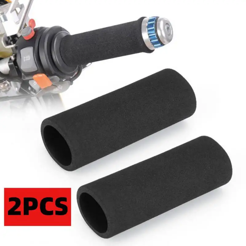 2pcs Motorcycle Grip Cover Universal Slip On Anti Vibration Handle Foam Grips Cover For BMW R1250GS R1200GS LC ADV F750GS F850GS