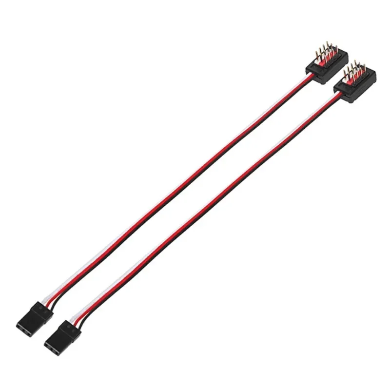 1 to 4 RC Y line Length Remote Control Cable Servo Fan Extender Wire for Futaba JR RC Car HSP Trxs TRX4 Axial SCX10 TAMIYA