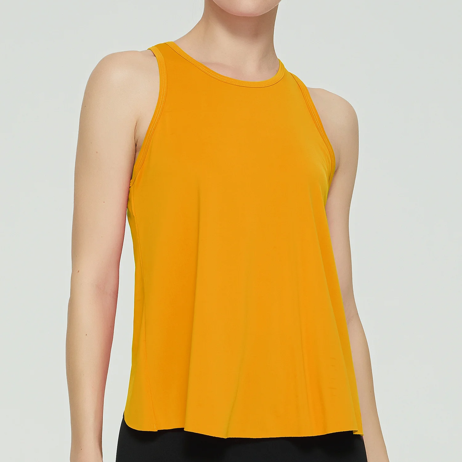 Women Sleeveless Yoga Tops Mesh Quick Dry Breathable Blouse Cover Up Gym Workout Cool T-Shirt Running Short Tank Crop Top