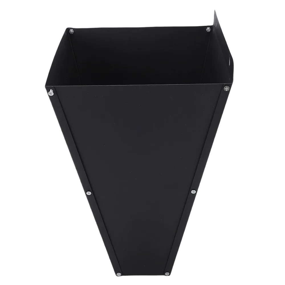 1 Set （40pcs） Metal Chicken Killing Cone Rust Resistant Folded Edges Metal Chicken Cone Enlarged Bottom Opening Flat Back Design