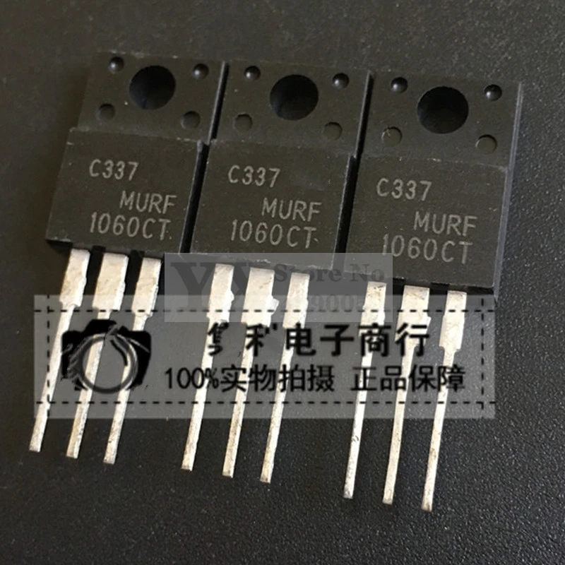 5-20PCS MURF1060CT F 600V 10A Fast recovery diode Schottky rectifier