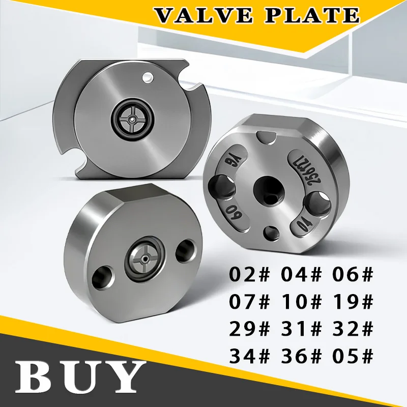 New 05# 31# 32# 34# 36# 29# 06# 07# 10# 19# 02# 04# Diesel Injector Valve Orifice Plate, For Denso Injectors  _LF1627