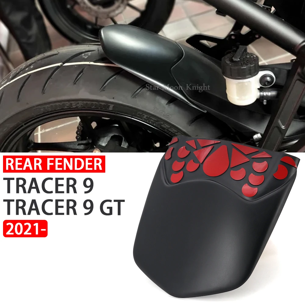 

Motorcycle Accessories Rear Fender Mudguard For Yamaha Tracer9 Tracer 9 Tracer-9 GT 2021 - Mud Guard Extender Extension Hugger