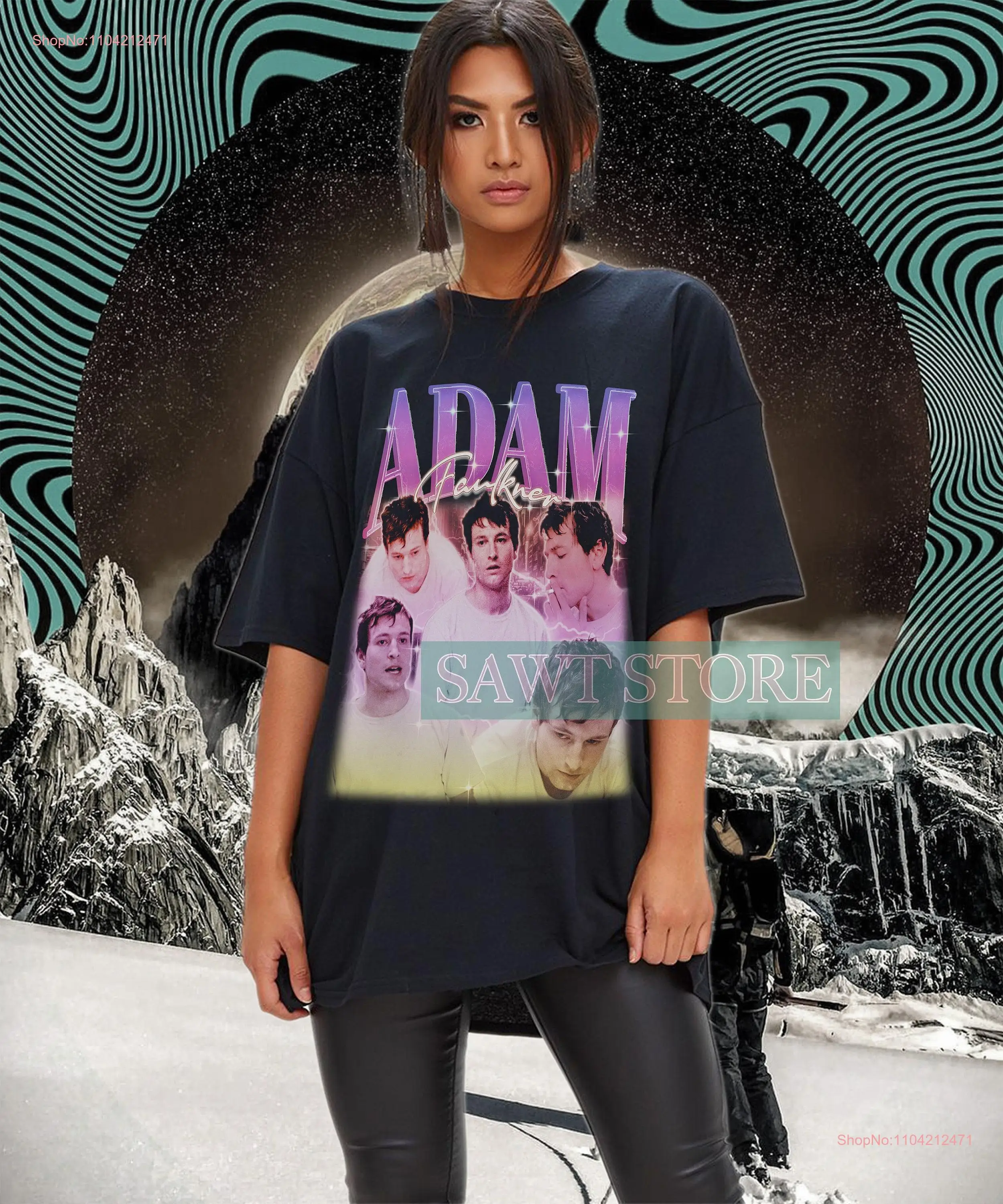 Limited ADAM FAULKNER T Shirt Fans Vintage Retro Bootleg long or short sleeves