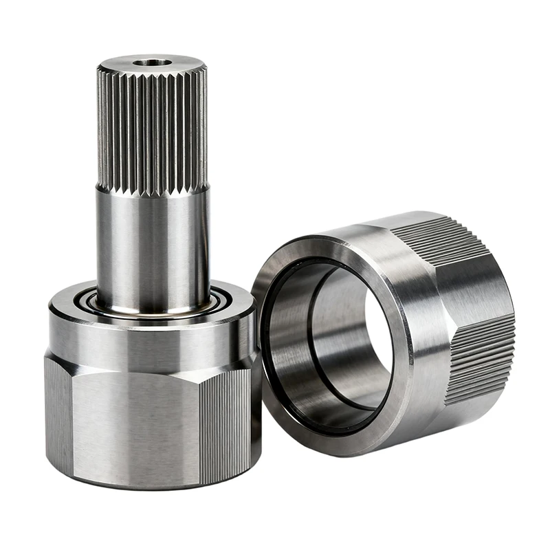 Precision Turned Aluminum Alloy Cooling Stud, Custom Integrated Finned Heat Sink Pin High Performance Cooling Component