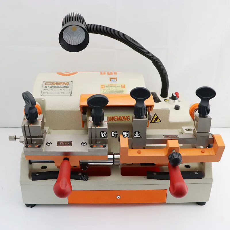 

Manual Key Cutting Machine Dual Head Design High Precision Key Duplicator for Key Copying and Grinding Work