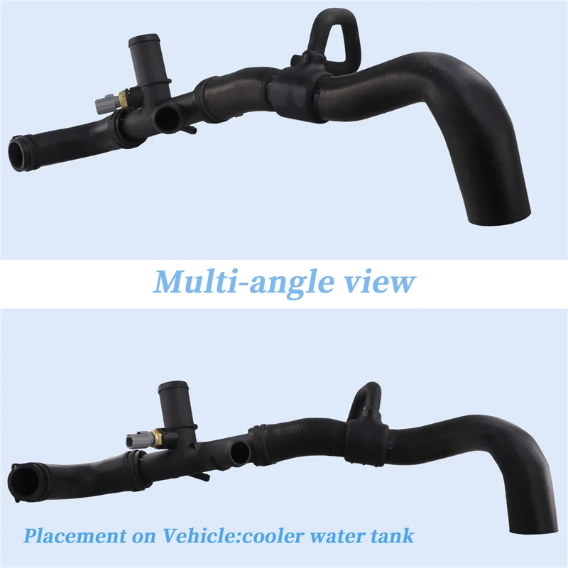 

A04E-2X JLM21499 Верхняя труба радиатора автомобиля со соединительной трубой датчика для Jaguar XF X250 2008-2015 XJ X351 2010-15 3,0 V6