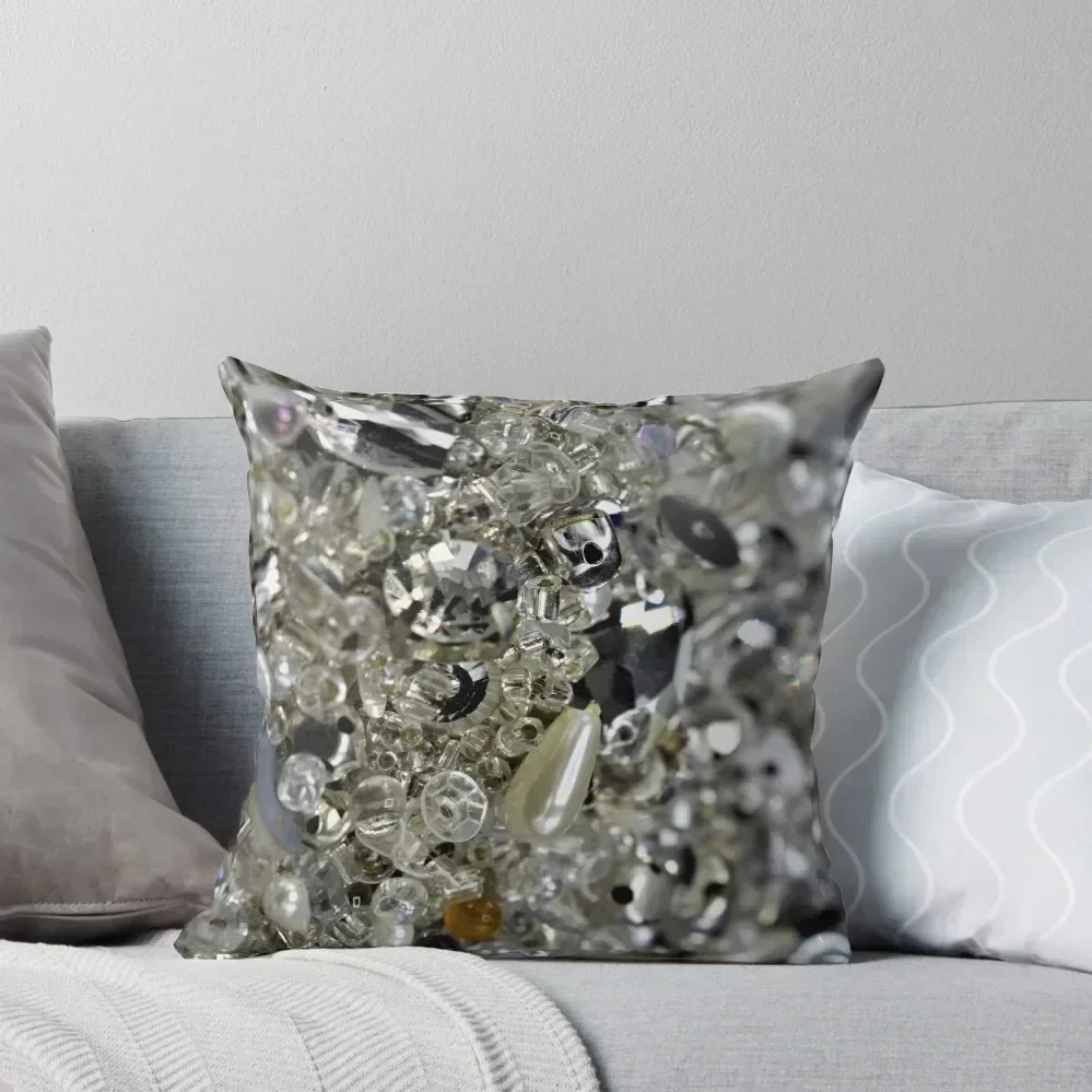 

Bling-tastic! Throw Pillow pillow pillowcase Pillows Aesthetic Luxury Pillow Case Christmas Covers