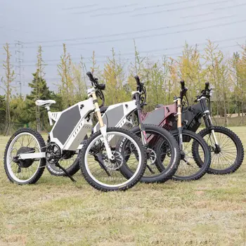 2024新款 最大載重150kg 登山車 8000w 15000w 20000w 輪胎 隱形轟炸機電動自行車 10 最佳銷售 20000瓦電動自行車 - №3