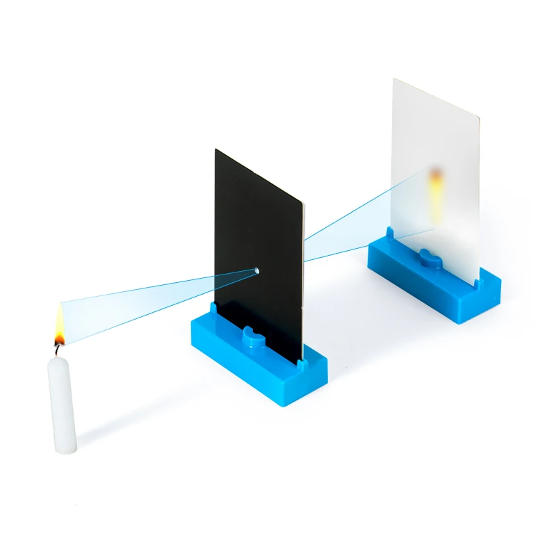 DIY Physical Optics Experiment Small Hole Imaging Pinhole Imaging Device Kit，Small Hole Imaging Device Scientific Utensil