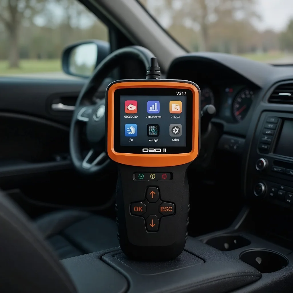 

Сканер V317: 10 000 DTC OBDII Инструмент для мотоциклов/автомобилей (1996-2024 гг.)