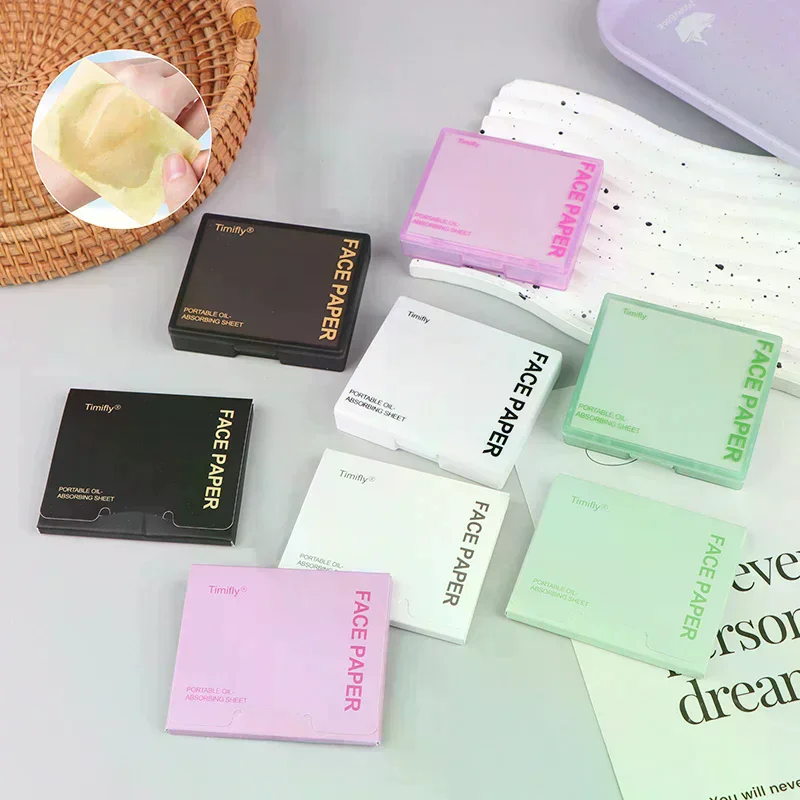 Cosmetic Sponge - 기름 흡수 시트와 메이크업 퍼프가 포함된