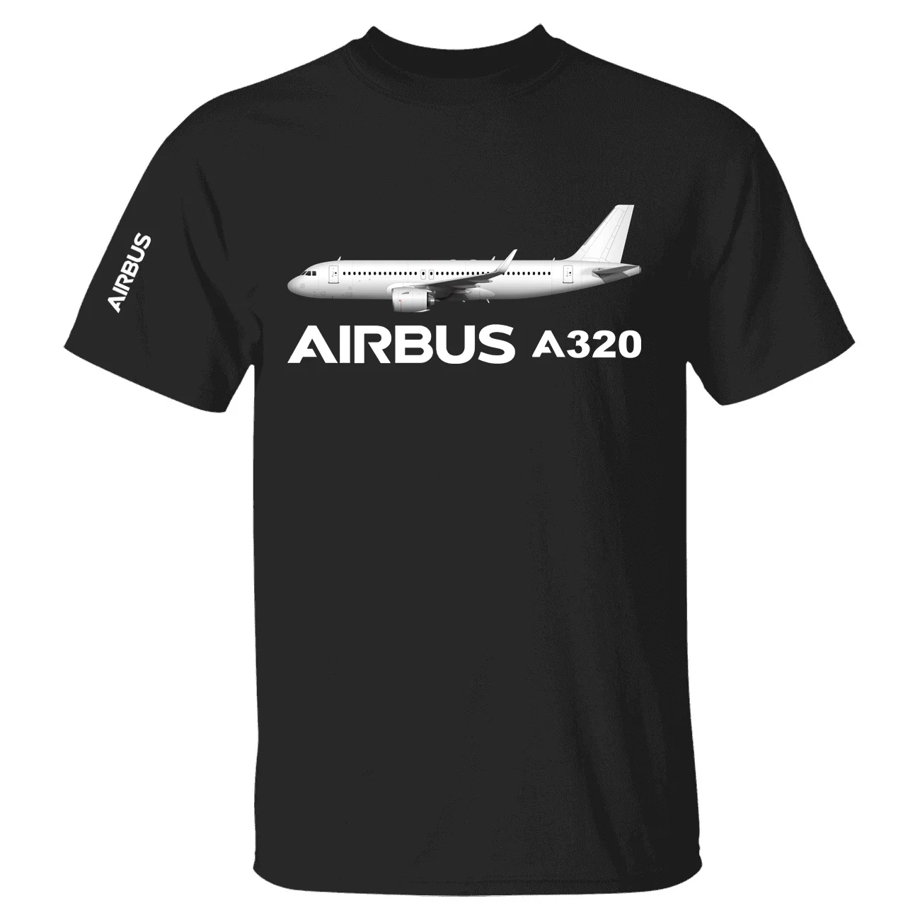 New Aviation The Airbus A320 Flight Pilots Short Sleeve T-shirts Cotton Graphic T Shirts for Men Women Tops Tee