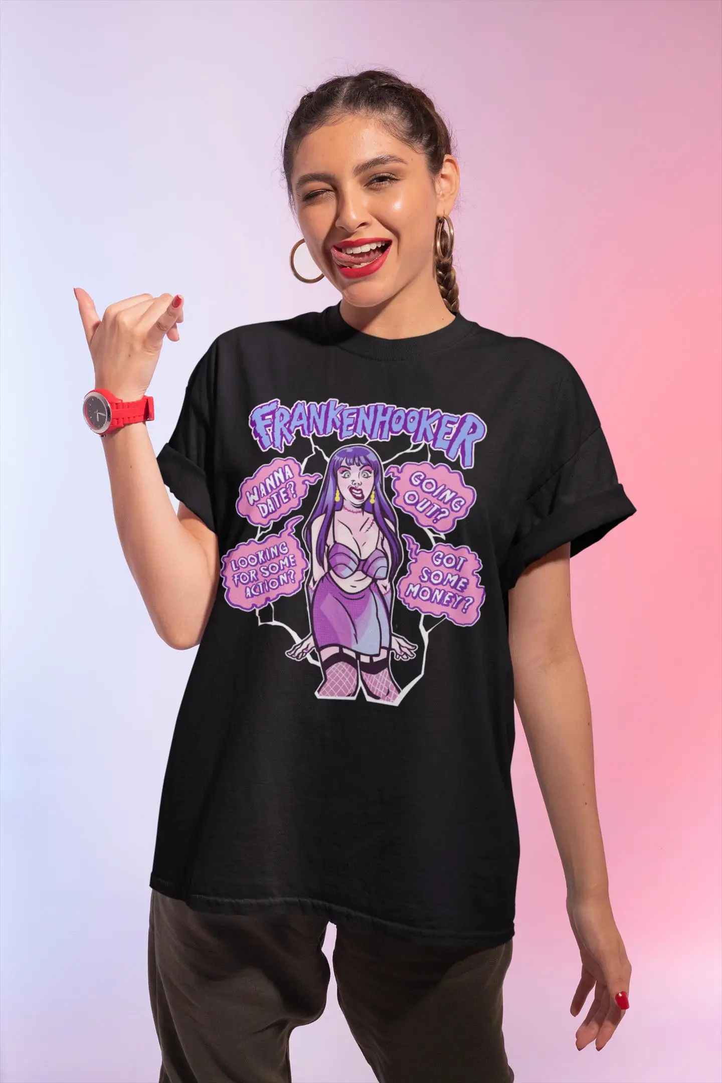 Frankenhooker 90s Horror Movie T-Shirt, Retro Movie Shirt, Unisex Tee, Vintage Film Tee, Cult Classic Movie Shirt
