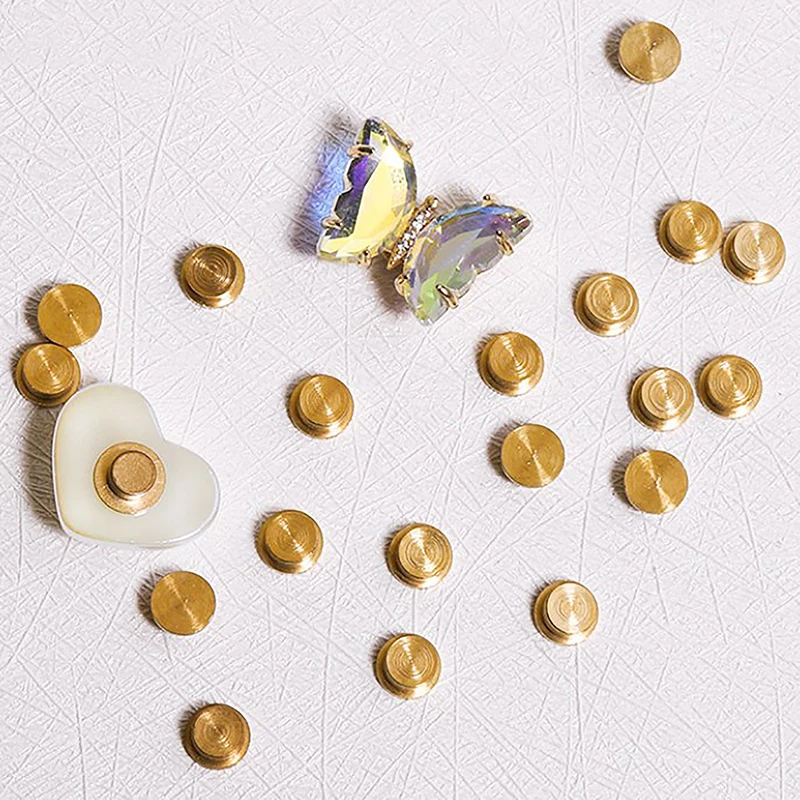 Accesorios de joyería giratorios para manicura, rodamientos giratorios universales, cuentas de transferencia giratorias, decoración de uñas, 5 uds.