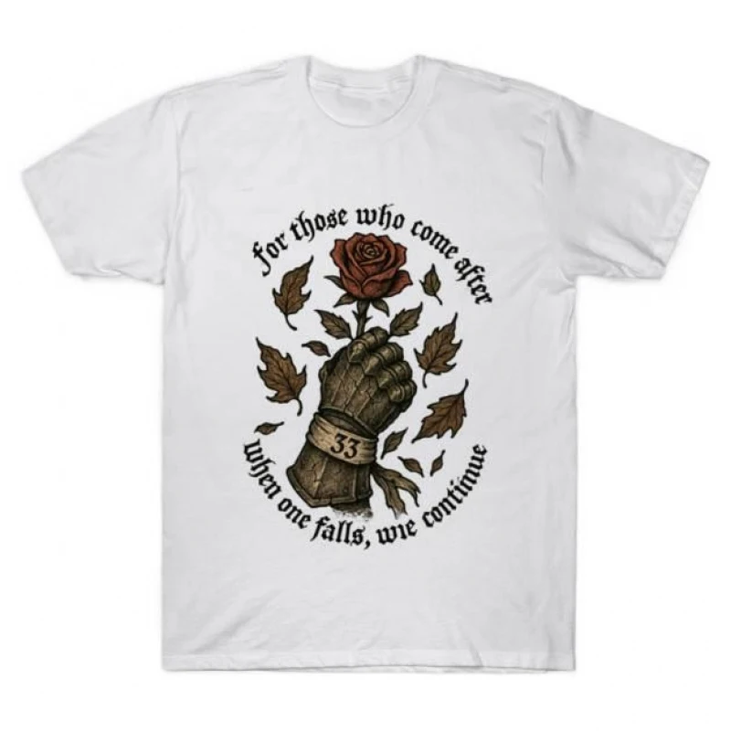 0427 Clair Obscur Expedition 33 Gift Clothes for RPG gamer 100% cotton printed tee Short Sleeve Graphic T-Shirt All size tops