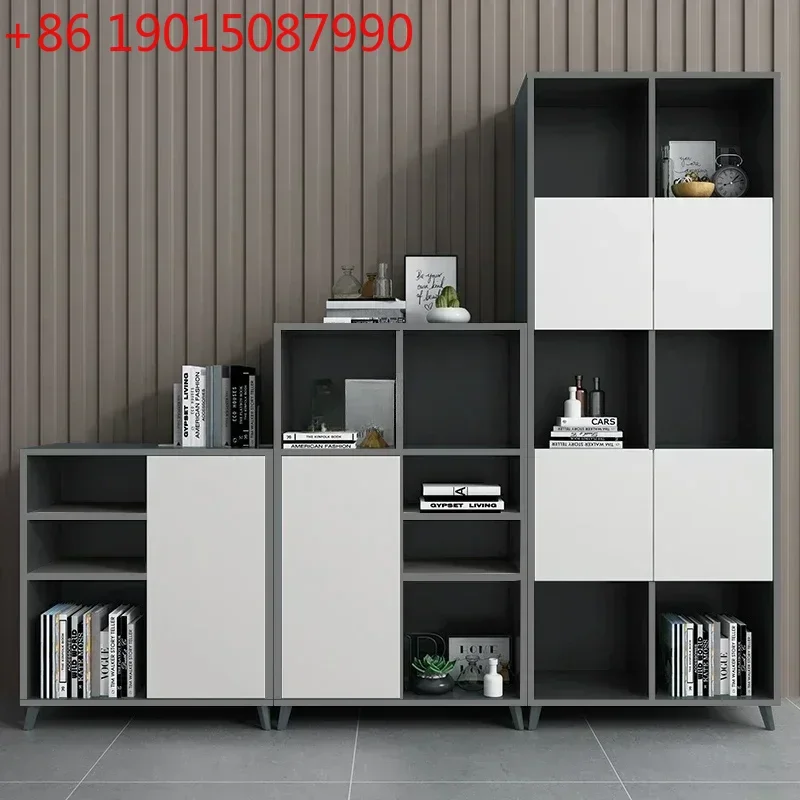 

Новый офисный шкаф для документов, низкий шкафчик, креативный деревянный шкаф для хранения данных, офисная мебель для общественных учреждений