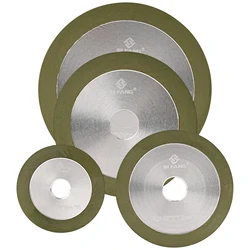 SIFANG 75/100/125/150mm Diamond Grinding Wheel Cutting Disc Resin Bond Grinder for Tungsten Steel Milling Cutter Sharpener