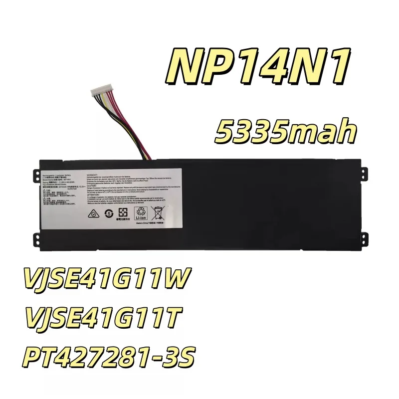 Replacement battery NP14N1 4335mAh For VJSE41G11W VJSE41G11T VJSE41C0511H HK017P PT427281-3S NX201 NX101 notebook battery