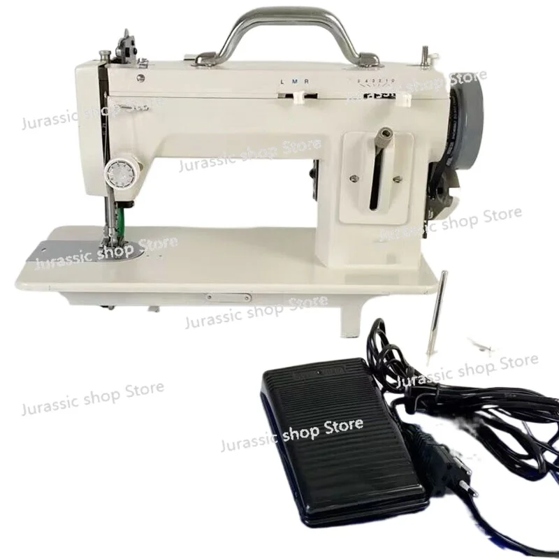 

NEW 150W Household Sewing Machine 106-RP Inch Arm Fur Leather Fall Clothes Stitch Sew Machine 0-7MM Adjustable Leather Canvas