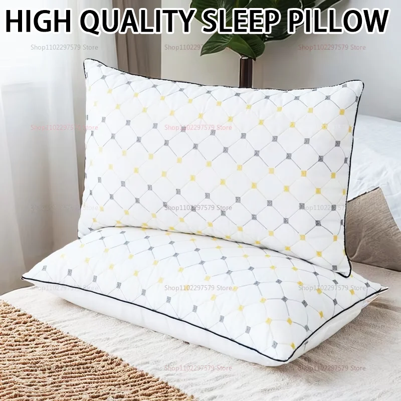 Pillows Antibacterial And Non-Deformed Cervical Spine Protection To Help Sleep For Home Use Soft And Comfortable Single Pillow