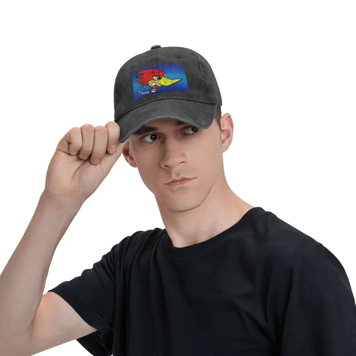 Made In The USA Street Mr.Horsepower Clay Smith Cams Baseball Caps Fashion Denim Fabric Hats OutdoorCowboy Hat for Men Women