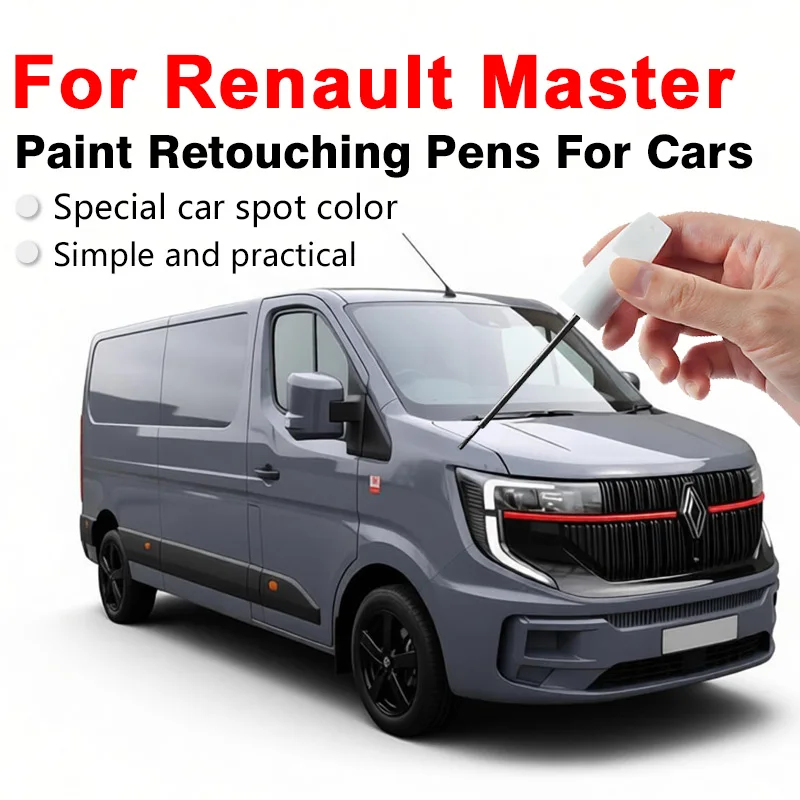For Renault Master Scratch Repair Pen Waterproof Fade Resistant Restores Paint Color Covers Small Scratches Easily