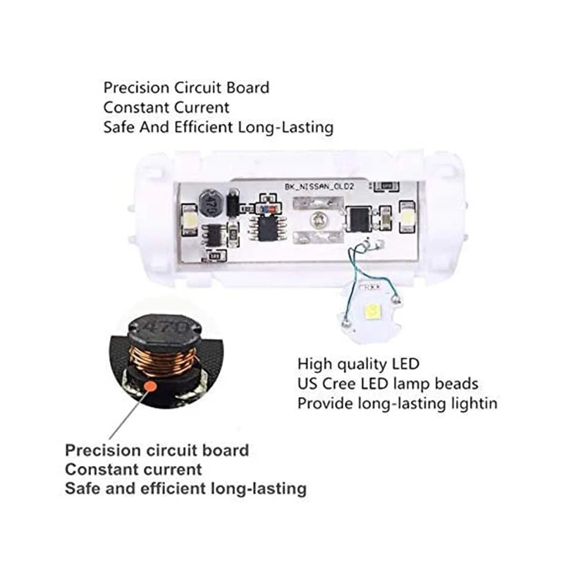 

Автомобильная дверь, лампа-проектор с логотипом, лампа-призрак для Infiniti FX G M EX Q50 Q70 Q60 QX50 QX70 QX80 (4 упаковки)