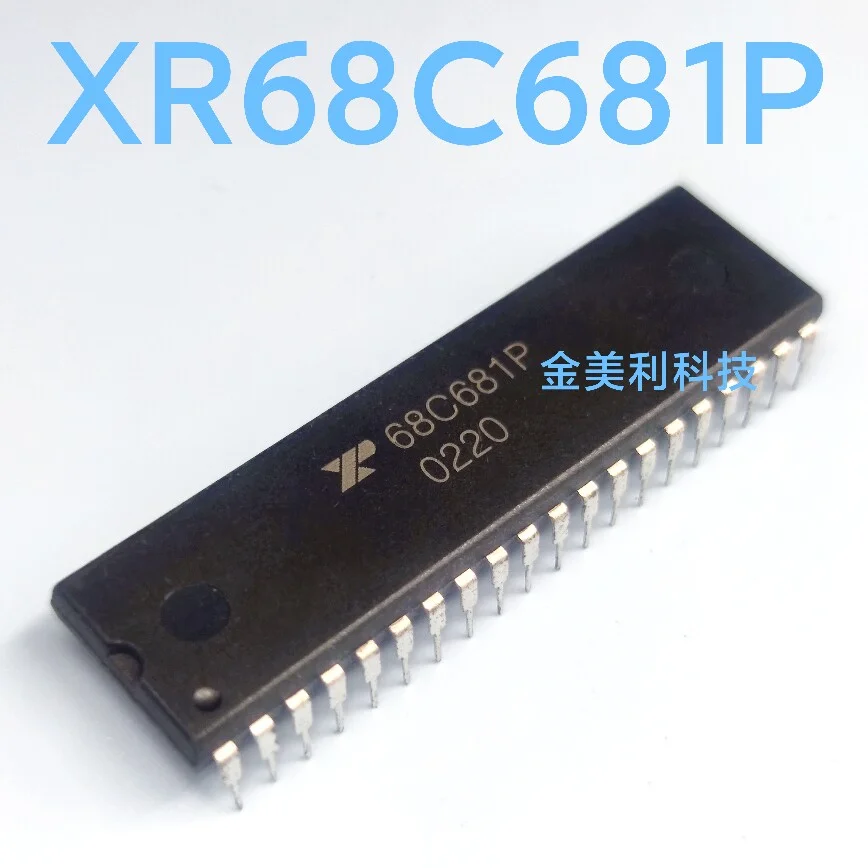 1PCS  XR68C681P  XR68C681CP  Authentic chip ：PDIP-40