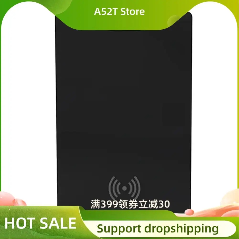 

A52T Wireless Charging Smart Track Card Works For Find My Wallet Tracker Phone Finder Ultrathin Mini Locator