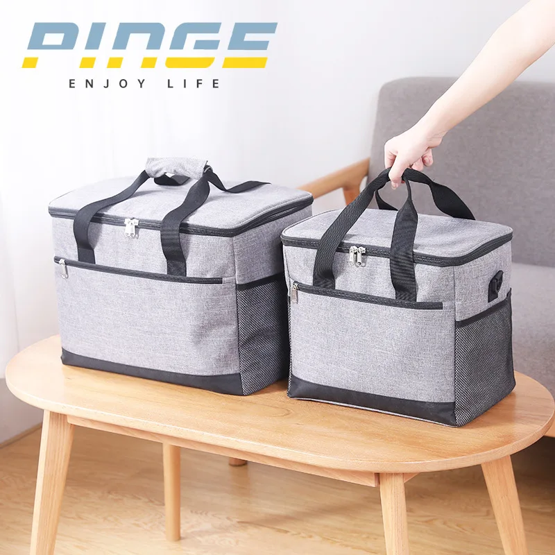 8L/20L/30L/35L Insulated Cooler Bag Waterproof 600D Oxford Lunch Bag Portable Shoulder Tote for Camping Car Picnic