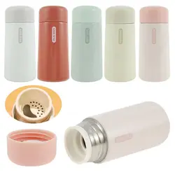 Convenient Mini Stainless Steel 150ml Thermos Cup Ultra-compact Portable Leak-proof Fashion Water Cup Drinkware Thermos Kettle