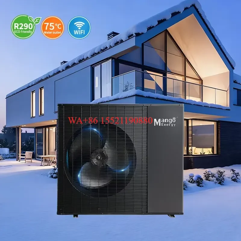 WMWMNU for ERP A+++ 13kW Solar Air Source Heat Pump Water Heater for Hotels R290 Cooling and Heating with Water Pump