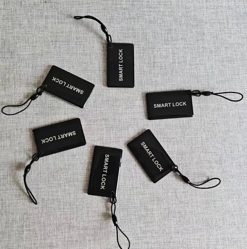 10PCS Universal Smart Cards RFID 13.56MHz M1 ID Card with Cord for Tuya TT Smart Door Locks IC Card Sensor Keyless Entry
